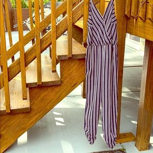 Stripped jumpsuit